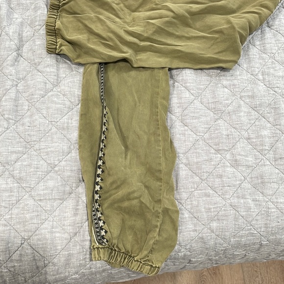 Anthropologie Green Joggers Size: S - Picture 2 of 3